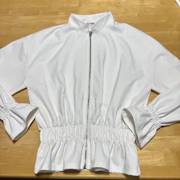 프릴 후드티 화이트 여성용 sny fashion