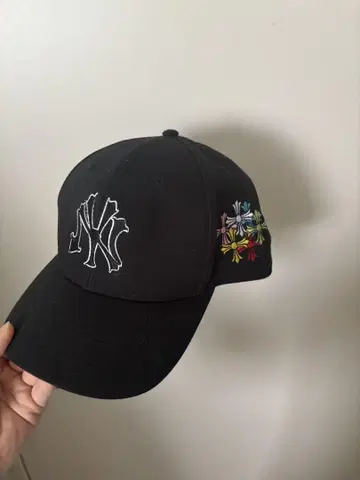 NEW VINTAGE 블랙 야구 모자 NY 뉴욕 us