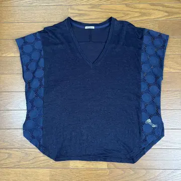 BLUE BLUE JAPAN 린넨 레이스 풀오버 프리 사이즈