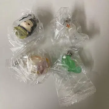 디즈니 메지루시 액세서리 4종 세트 파스칼 라푼젤 외