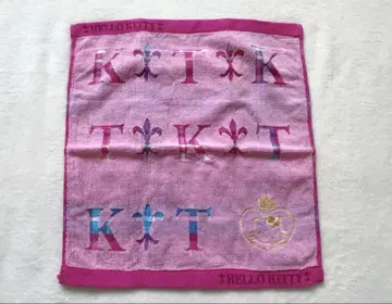 HELLO KITTY 핑크 타월 새상품