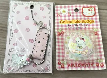 Sanrio 산리오 참키티 에나멜 스트랩 배지 컬렉션
