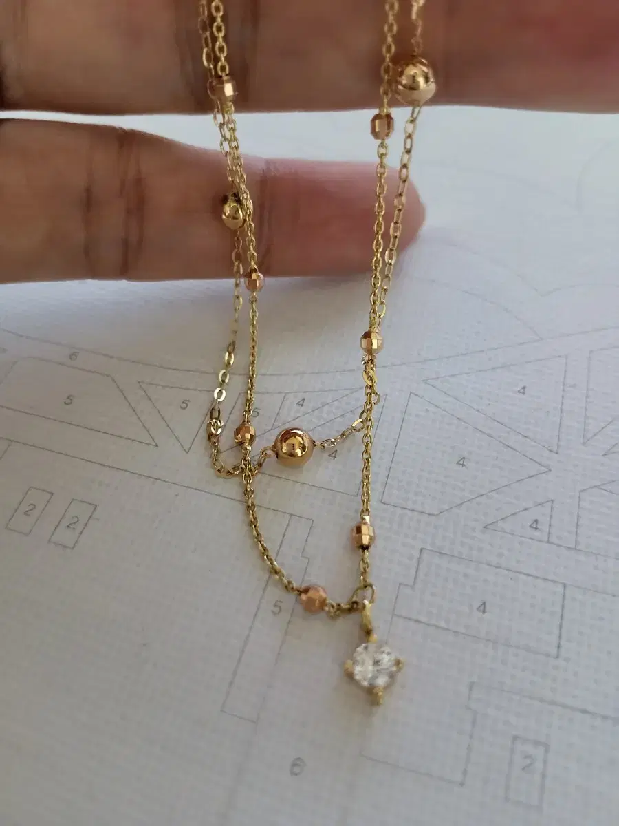 18k Anklet