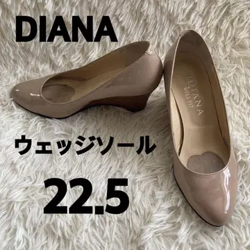 DIANA 웨지솔 펌프스 22.5