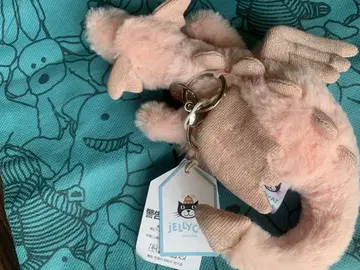 Jellycat 캣 캣 드래곤 핑크 키링
