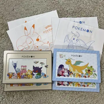 초콜릿 캔 4개 포켓몬스터