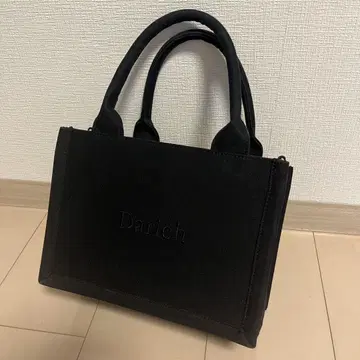 Darich 다리치 로고 숄더 미니 토트백 BLK 완판템