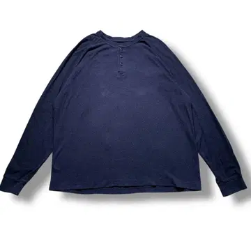 F235 [즉시 구매 OK] L.L.Bean 헨리넥 롱 T L 네이비