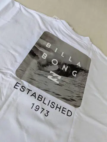 BILLA BONG 빌라봉 남성용 반팔 티셔츠 M 사이즈
