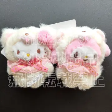 산리오 푹신푹신 인형 마스코트 홀더 헬로키티 마이멜로디