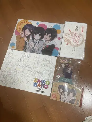 SHIROBAKO 굿즈 세트