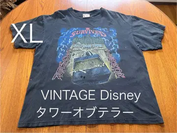 VINTAGE 타워 오브 테러 티셔츠 TOWER OF TERROR