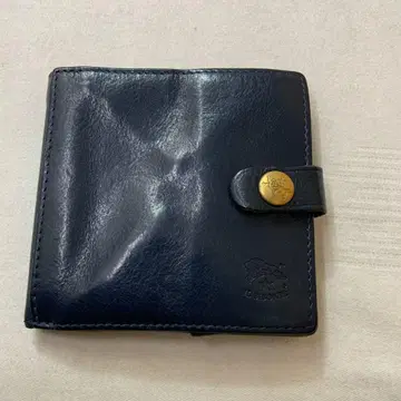 IL BISONTE 일비종떼 가죽 접이식 지갑
