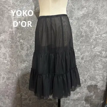 YOKO D'OR 미사용 새상품 택 포함 요코도르 샤샤 스커트 파니에