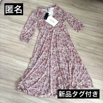택 포함 새상품 익명 EGERIE 에제리 원피스 핑크 퍼플 무릎