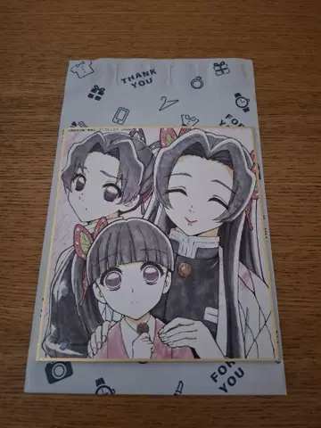 귀멸의 칼날 전집 색지 코쵸우 자매 카나에 시노부 카나오