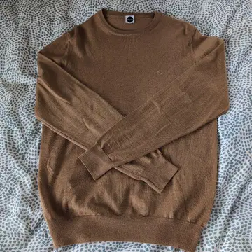 이탈리아제 Bagutta 브라운 크루넥 스웨터 2XL 바구타