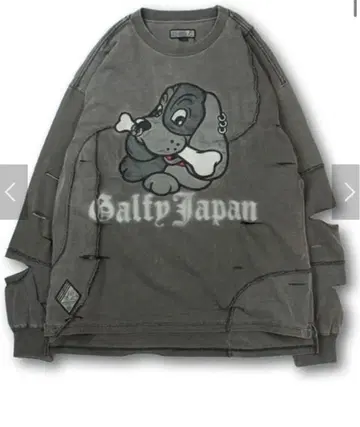 GALFY 갈피기 좀비 티셔츠 블랙