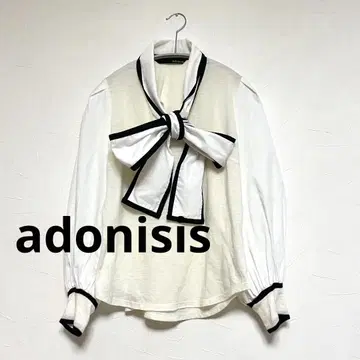 아드니시스 adnisis 도킹 블라우스 보타이 리본 F