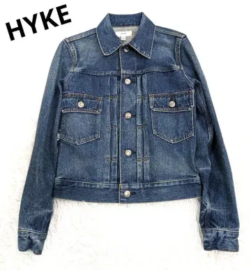 HYKE 하이크 데님 자켓 데님 자켓 세컨드 TYPE2 2nd 일본제