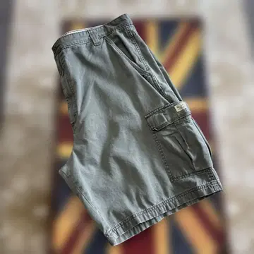 구제 의류 Wrangler 카고 숏 팬츠 그레이 40