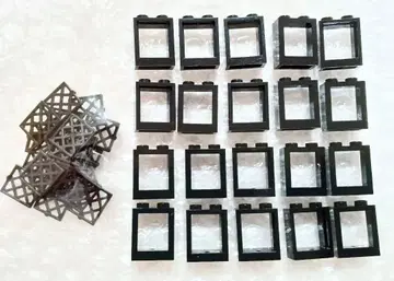 20 페어 새상품 레고 레고 창 격자 창