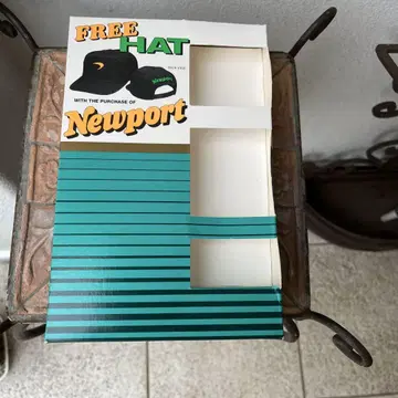 Newport CAP 뉴포트 캡 90s 기업 노무라 쿤이치