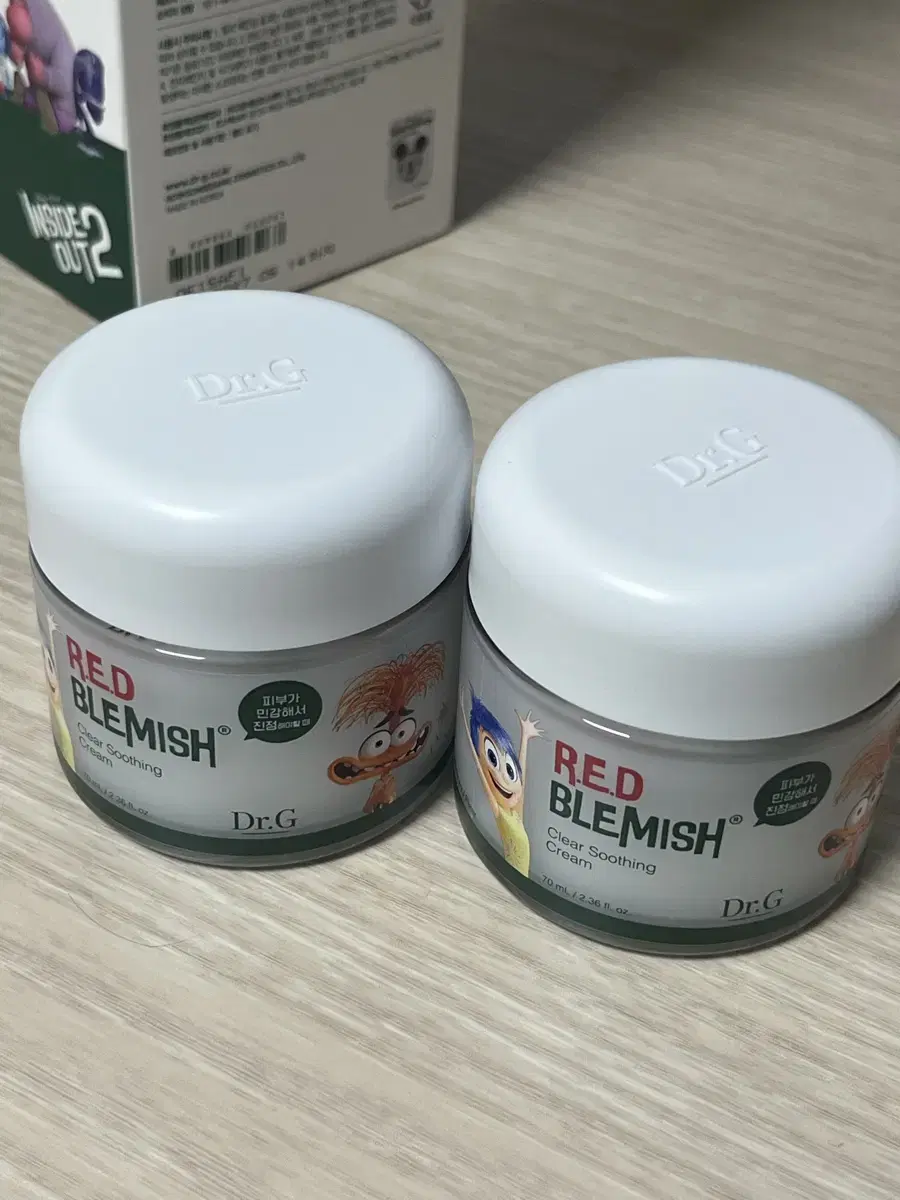 Sealed Dr.g Red Blemish Clear Soothing Cream 70ml, Two items