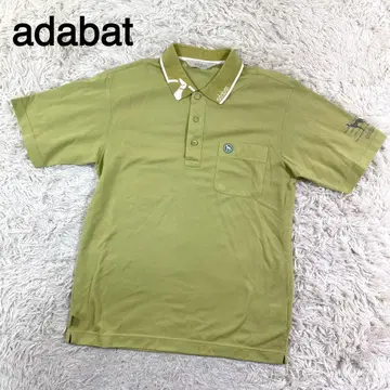 adabat 스프링 그린 컬러 피케 셔츠