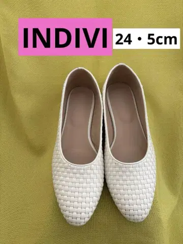 INDIVI 플랫 슈즈 (소가죽)
