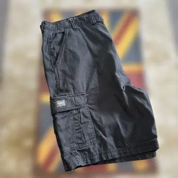 구제 의류 WRANGLER ORIGINALS 블랙 카고 숏 팬츠 44