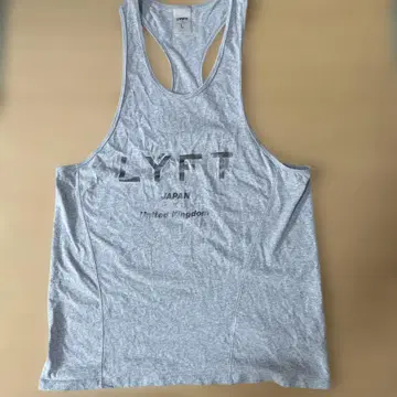 LYFT 그레이 탱크탑 L 사이즈