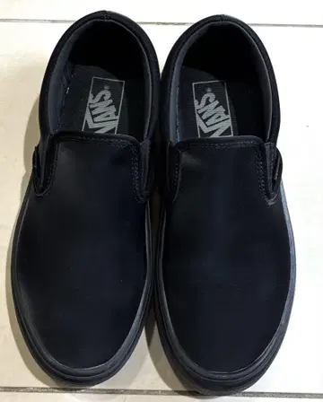 VANS 블랙 슬립온