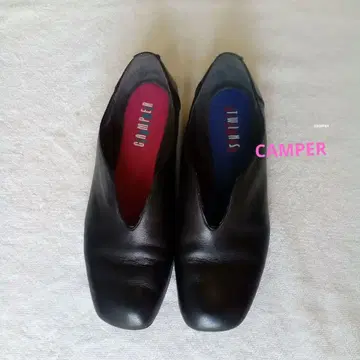 CAMPPER TWINS 블랙 슬립온