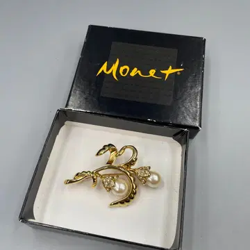 056 모네 엘레강트 브로치 펄 장식