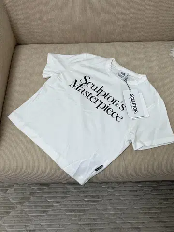 스컬프터 피치 티 티셔츠 마스터피스 크롭 티