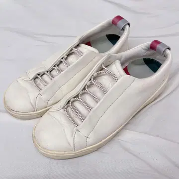 Ted Baker 테드 베이커 화이트 가죽 스니커즈 23.5cm