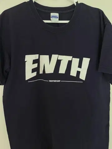 ENTH 티셔츠 네이비 L 사이즈