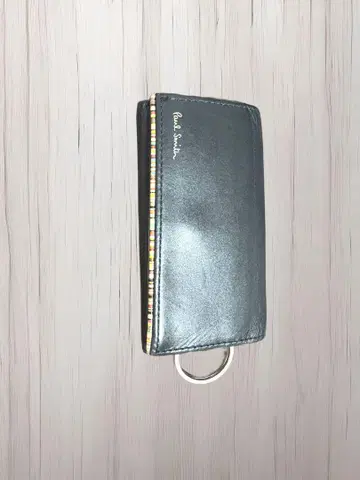 폴스미스 블랙 가죽 키케이스