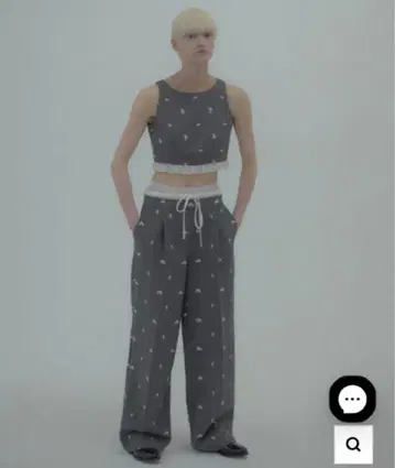 정품 bibiy B.Marigold Pants 그레이 S 사이즈