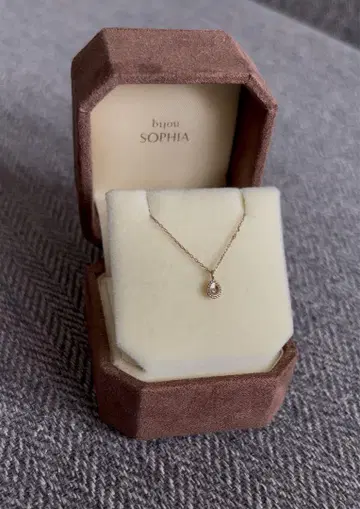 festaria bijou SOPHIA K10 PG 다이아몬드 목걸이
