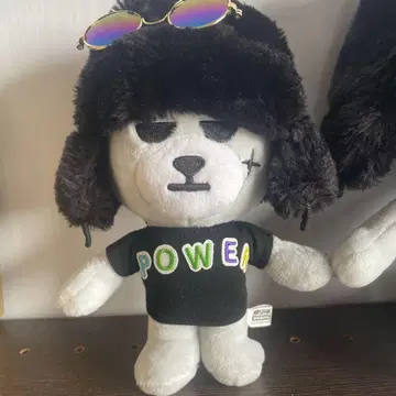 gdragon Power 티셔츠 봉제 인형용