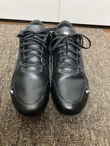 푸마 페라리 콜라보 블랙 스니커즈