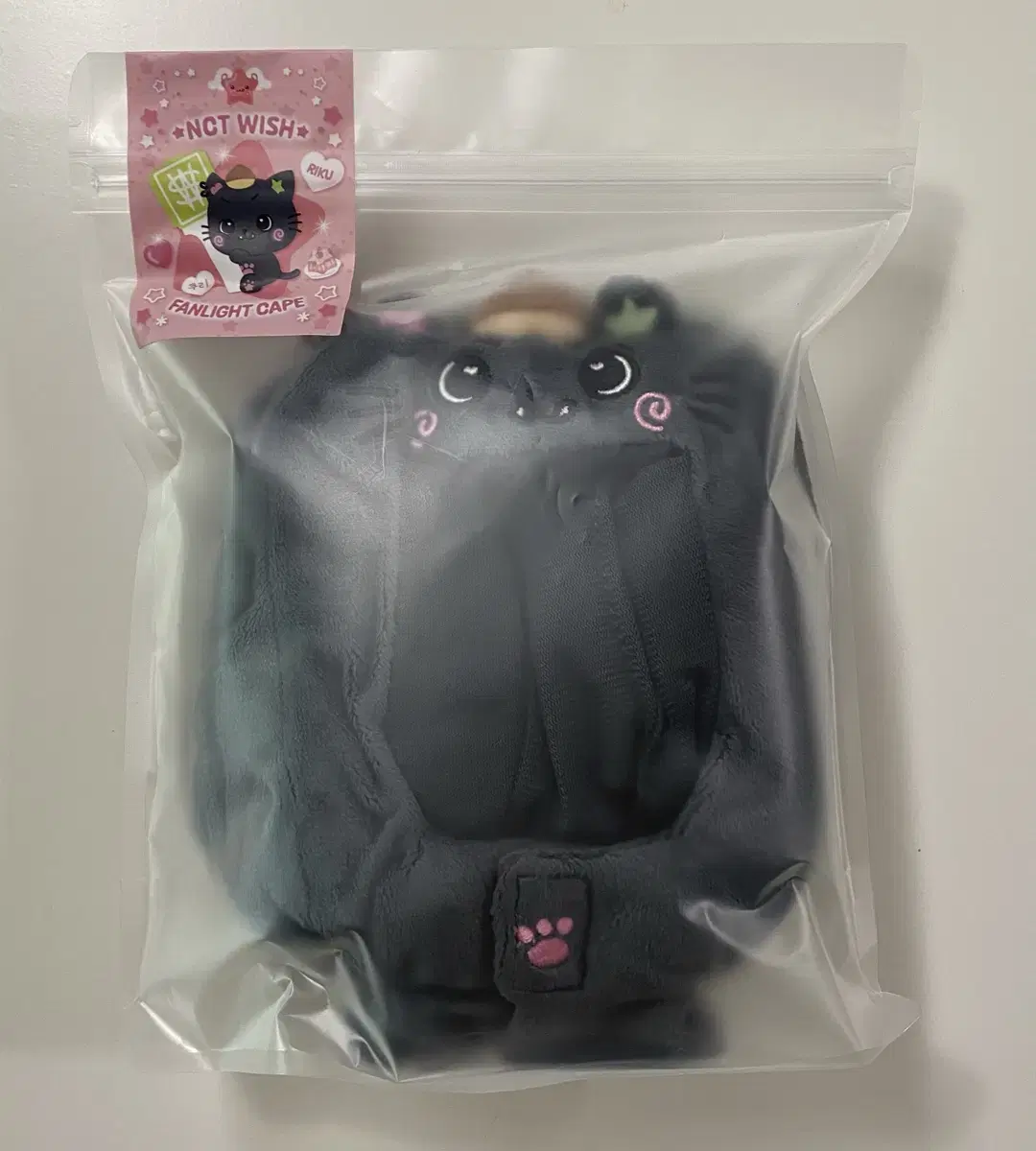Nct Wish Riku Kuri lightstick cape (sealed)