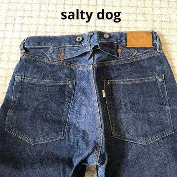 Salty Dog 솔티 도그 신치 벨트 데님 팬츠 SDM-37