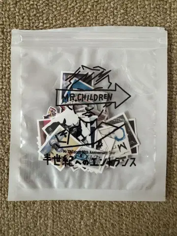 Mr.Children 플레이크 씰