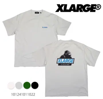 엑스라지 X-LARGE 티셔츠 남성용 상의 반팔 그레이