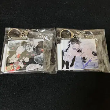 FANGS DMM 스크래치 복권 아크릴 키링 아크링 키링 엔