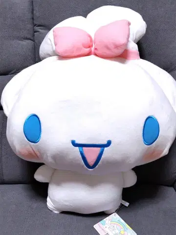 산리오 시나모롤 초초 BIG 봉제 인형 ~웃는 귀로 인연 맺기~
