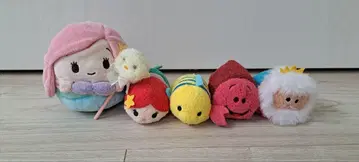 인어공주 봉제 인형 세트